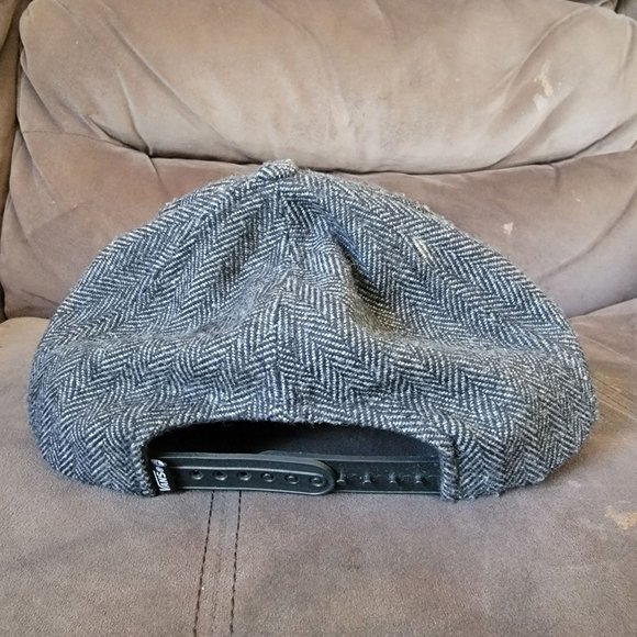 Vans Full Patch Snapback Hat Cap Gray Skateboard Lightweight Adujustable - Picture 4 of 9